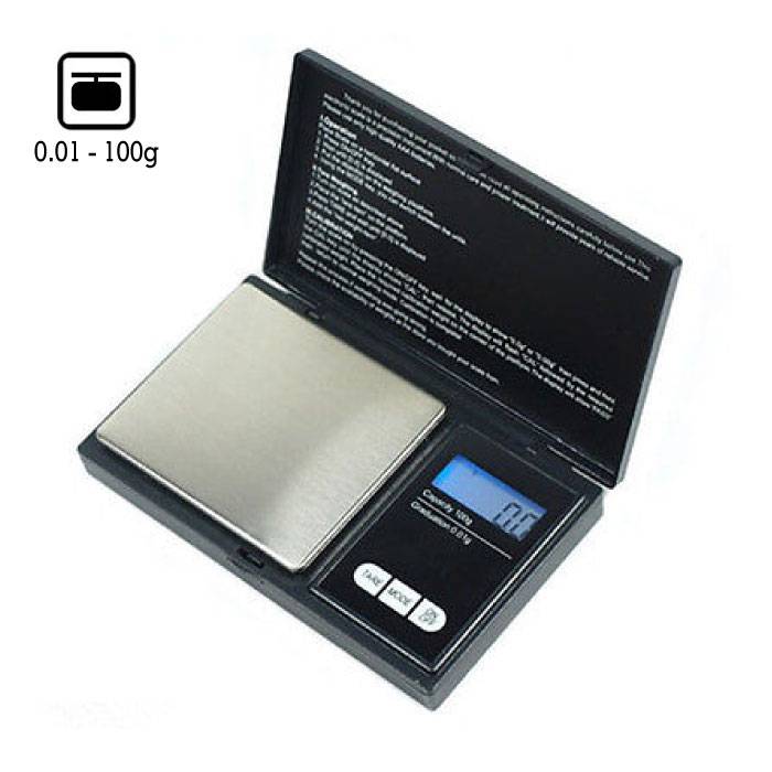 overzee theorie Zwakheid Mini Digitale Precisie Portable Balance LCD Scale Weeg Weegschaal 100g -  0.01g | Stuff Enough.be