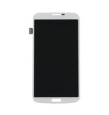 Stuff Certified® Ekran Samsung Galaxy Mega 6.3 i9200 / i9205 (ekran dotykowy + części AMOLED +) Jakość A + - czarny / biały