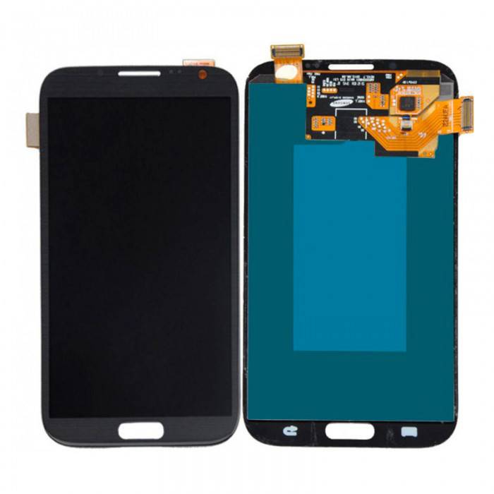 Écran Samsung Galaxy Note 2 N7100 (Écran tactile + AMOLED + Pièces) A + Qualité - Noir / Blanc