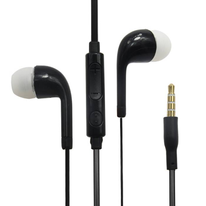 For Samsung Galaxy Earphones Eartips Ecouteur Earphone Black - Clear Sound