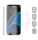 Stuff Certified® Samsung Galaxy S7 Edge Displayschutzfolie Weiche TPU-Folie Folie PET-Folie