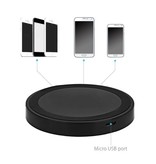 Stuff Certified® Qi Q5 Universal Wireless Charger 5V - 1A Wireless Charging Pad Black