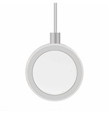 Stuff Certified® Caricabatterie wireless universale Qi Q5 5V - Tappetino di ricarica wireless 1A bianco