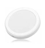 Stuff Certified® Caricabatterie wireless universale Qi Q5 5V - Tappetino di ricarica wireless 1A bianco