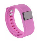 Stuff Certified® Originale TW64 Smartband Fitness Sport Activity Tracker Smartwatch Smartphone Watch OLED iOS Android iPhone Samsung Huawei Pink