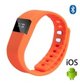 Stuff Certified® Original TW64 Smartband Fitness Sport activité Tracker Smartwatch montre Smartphone OLED iOS Android iPhone Samsung Huawei Orange