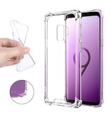 Stuff Certified® Samsung Galaxy S9 Custodia trasparente trasparente per paraurti Custodia in silicone TPU antiurto