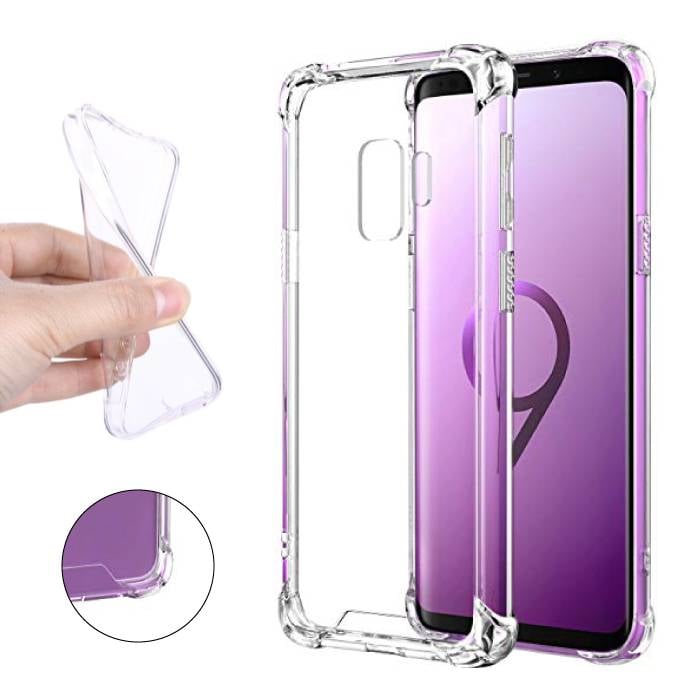 Stuff Certified® Samsung Galaxy S9 Transparent Clear Bumper Case Pokrowiec silikonowy TPU Anti-Shock