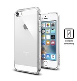 Stuff Certified® Custodia rigida trasparente trasparente per iPhone 5