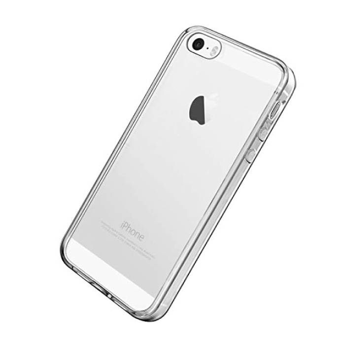 Stuff Certified® Estuche rígido transparente transparente para iPhone 5