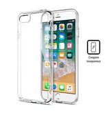 Stuff Certified® Custodia rigida trasparente trasparente per iPhone 8