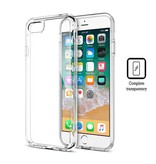 Stuff Certified® iPhone 8 Plus Transparent Clear Flexible Gel Case Cover Case