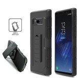 Stuff Certified® Samsung Galaxy S8 Future Armor Hard Case Cover Cas Case Black