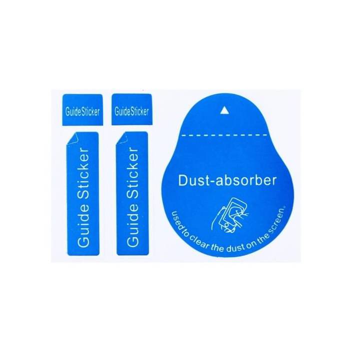Protettore Guida 5-Pack schermo Dust Absorber Sticker