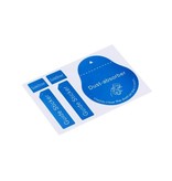 Stuff Certified® 5-Pack Dust Absorber Screen Protector Guide Sticker