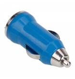 Stuff Certified® iPhone / iPad / iPod AAA + Car charger 5V - 1A USB - Fast charging - Blue