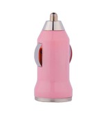 Stuff Certified® iPhone / iPad / iPod AAA + Car charger 5V - 1A USB - Fast charging - Pink