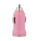 Stuff Certified® iPhone / iPad / iPod AAA + Cargador de coche 5V - 1A USB - Carga rápida - Rosa