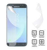 Stuff Certified® Pellicola salvaschermo per Samsung Galaxy J3 Pro 2017 EU Pellicola in lamina di alluminio morbida in TPU