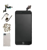 Stuff Certified® Pantalla preensamblada para iPhone 6 Plus (pantalla táctil + LCD + piezas) Calidad A + - Negro