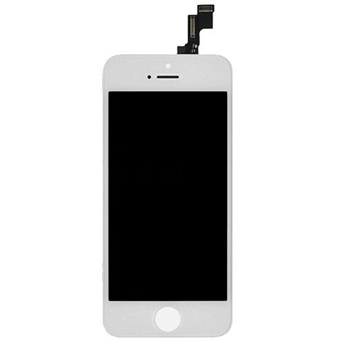 Ekran iPhone 5S (ekran dotykowy + LCD + części) AA + Jakość - biały