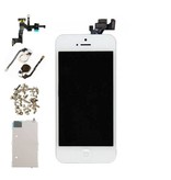 Stuff Certified® iPhone 5 Wstępnie zmontowany ekran (ekran dotykowy + LCD + części) Jakość AAA + - biały