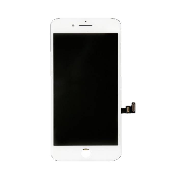 Ekran iPhone'a 8 (ekran dotykowy + LCD + części) Jakość AA + - biały