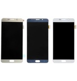 Stuff Certified® Ekran Samsung Galaxy Note 5 N9200 / N920A / N920T / N920V / N920P (ekran dotykowy + części AMOLED +) Jakość A + - biały / niebieski / złoty