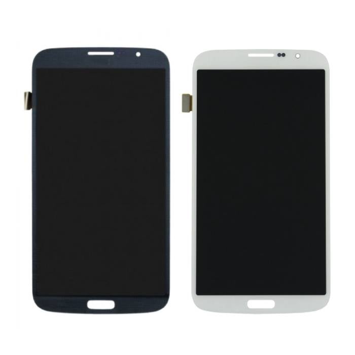 Ekran Samsung Galaxy Mega 6.3 i9200 / i9205 (ekran dotykowy + części AMOLED +) Jakość A + - czarny / biały
