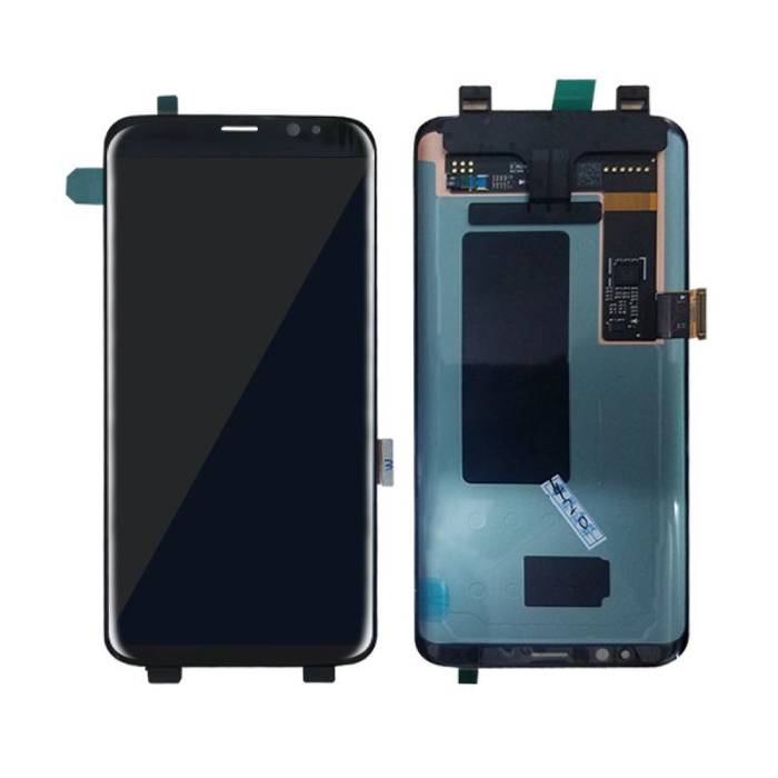 Ekran Samsung Galaxy S8 Plus (ekran dotykowy + części AMOLED +) Jakość A + - czarny
