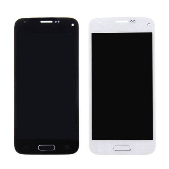Stuff Certified® Samsung Galaxy S5 Mini Screen (Touchscreen + AMOLED + Parts) A + Quality - Blue / White