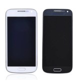 Stuff Certified® Samsung Galaxy S4 Mini-Bildschirm (Touchscreen + AMOLED + Teile) A + Qualität - Blau / Weiß