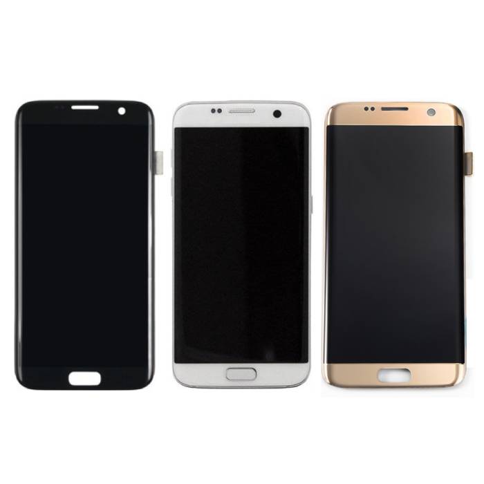 Pantalla Samsung Galaxy S7 Edge (Pantalla táctil + AMOLED + Piezas) Calidad AAA + - Negro / Blanco / Dorado