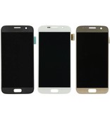 Stuff Certified® Écran Samsung Galaxy S7 (Écran tactile + AMOLED + Pièces) Qualité A + - Noir / Blanc / Or