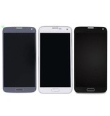 Stuff Certified® Écran Samsung Galaxy S5 I9600 (Écran tactile + AMOLED + Pièces) Qualité A + - Bleu / Noir / Blanc