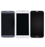 Stuff Certified® Samsung Galaxy S5 I9600 Bildschirm (Touchscreen + AMOLED + Teile) A + Qualität - Blau / Schwarz / Weiß