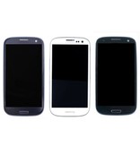 Stuff Certified® Pantalla Samsung Galaxy S3 I9300 (Pantalla táctil + AMOLED + Partes) Calidad A + - Azul / Negro / Blanco