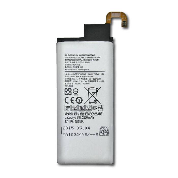 Samsung Galaxy S6 Edge Batterij/Accu AAA+ Kwaliteit