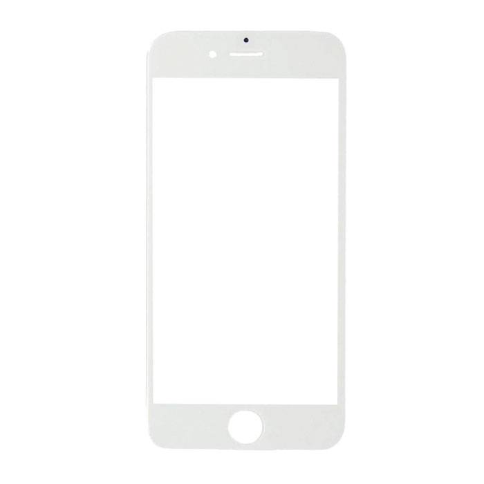 Placa de vidrio frontal de vidrio para iPhone 6 Plus / 6S Plus Calidad AAA + - Blanco