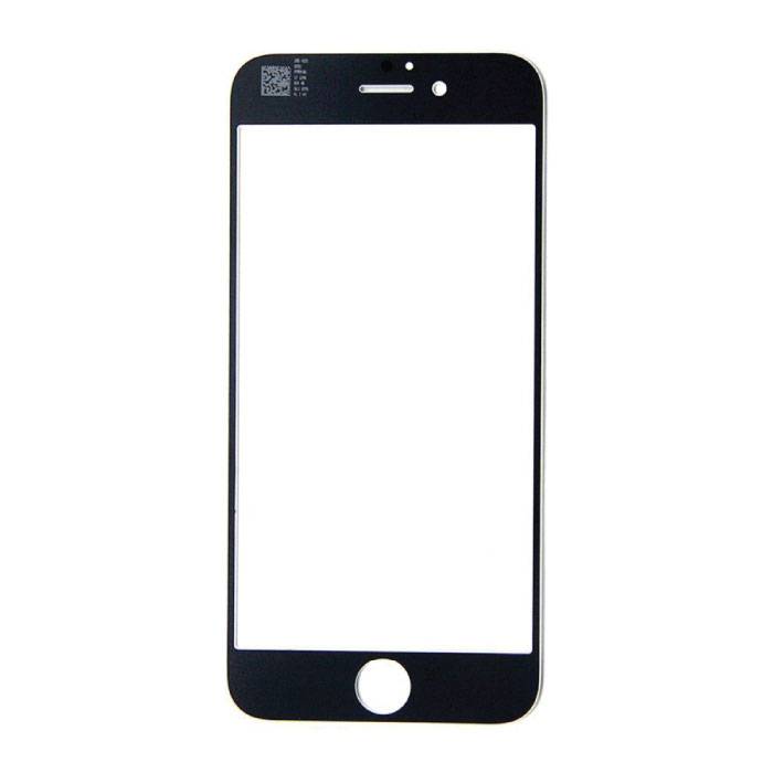 iPhone 6 / 6S 4.7 "Cristal Frontal Placa de Cristal Calidad AAA + - Negro