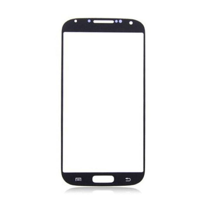 Samsung Galaxy S4 i9500 Vidrio Frontal con Placa de Vidrio Calidad A + - Negro