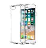 Stuff Certified® Funda rígida transparente transparente para iPhone 8