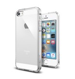 Stuff Certified® Étui rigide transparent transparent pour iPhone 5S