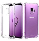 Stuff Certified® Samsung Galaxy S9 Plus Funda protectora transparente transparente Funda de silicona TPU Antigolpes