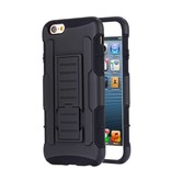 Stuff Certified® iPhone SE (2016) Future Armor Hard Case Cover Cas Case Black