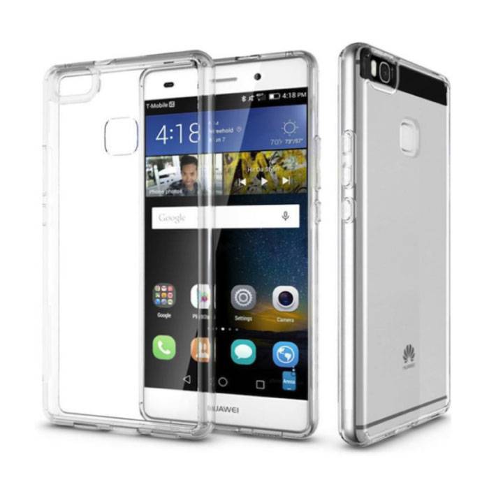 Transparant Clear Silicone TPU Hoesje Huawei P9 Lite Stuff Enough.be