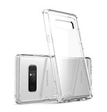 Stuff Certified® Samsung Galaxy Note 8 Funda transparente transparente Funda de silicona TPU