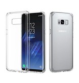 Stuff Certified® Samsung Galaxy S8 Funda transparente transparente Funda de silicona TPU