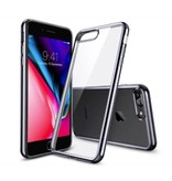 Stuff Certified® Funda transparente transparente para iPhone 8 Plus Funda de silicona TPU