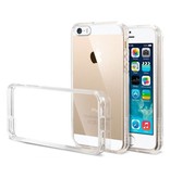 Stuff Certified® Funda transparente transparente para iPhone 5S Funda de silicona TPU